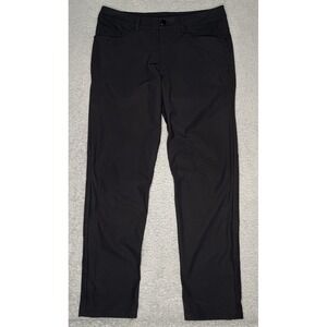 Lululemon ABC Chino Pants Mens 32 Stretch Athletic Black Slim Fit